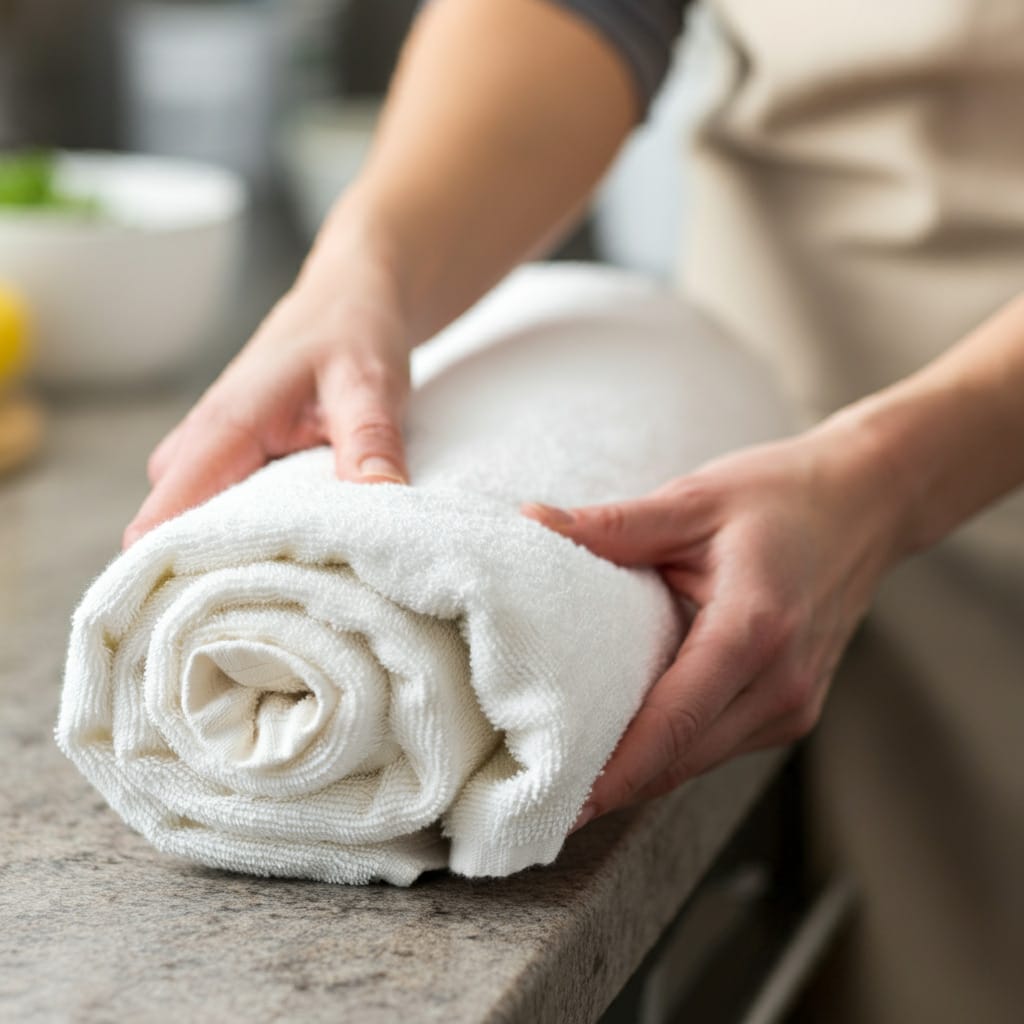 How to Roll a Towel