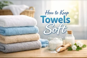 How to Keep Towel Soft