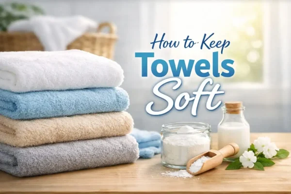 How to Keep Towel Soft