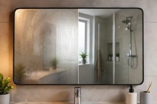 Simple Ways to Stop Mirror Fog After a Shower